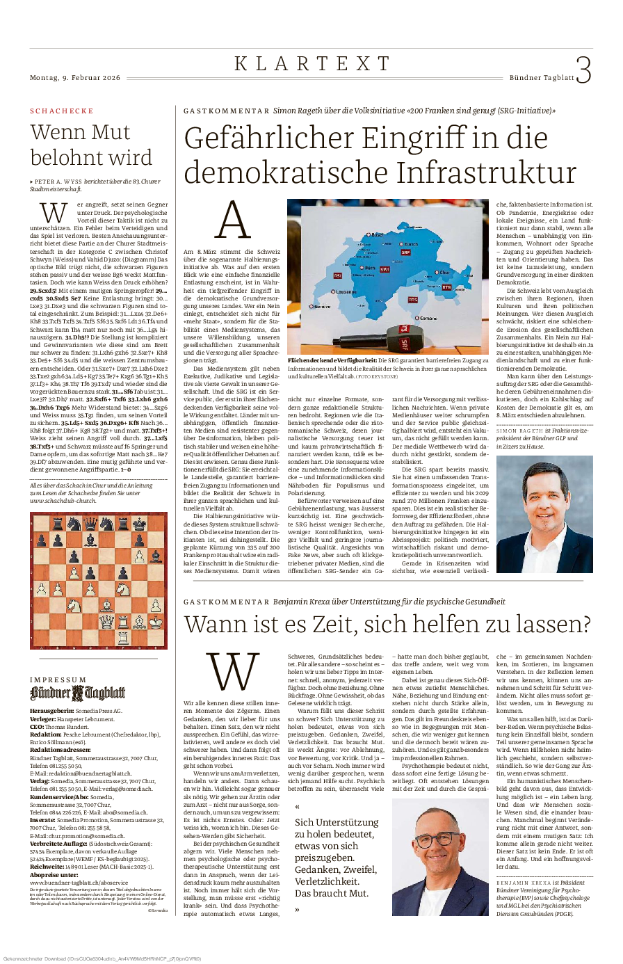 Gastkommentar Februar 2026 Gastkommentar Februar 2026