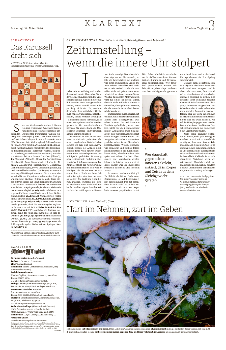 Gastkommentar März 2026 Gastkommentar März 2026